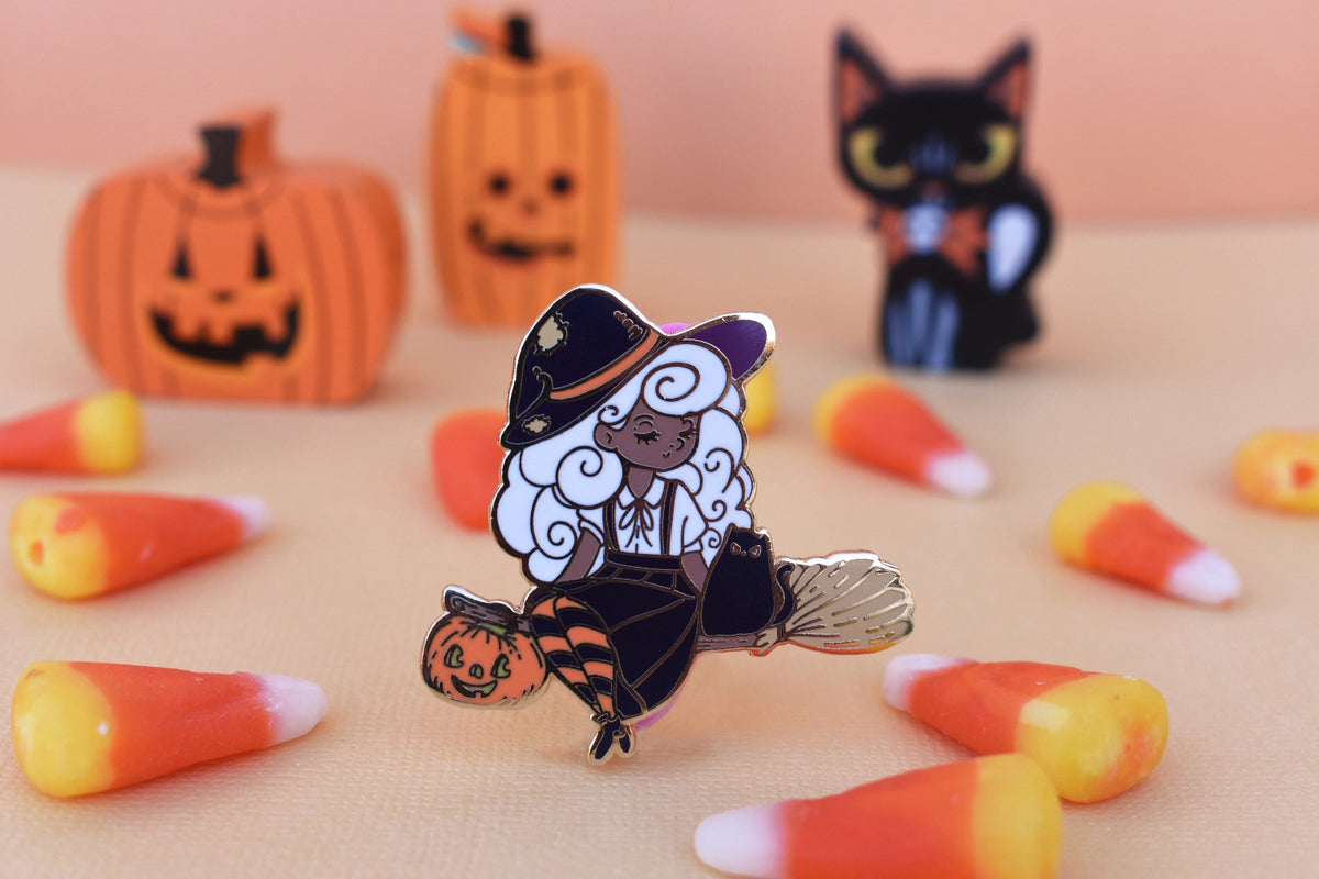 Magic Witch Enamel Pin