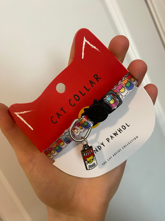 Artist Cat Collar - Andy Pawhol