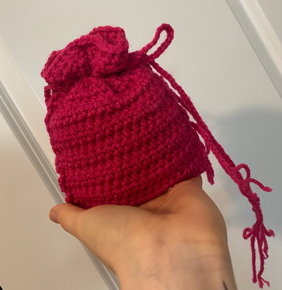 Catnip Refillable Drawstring Bag
