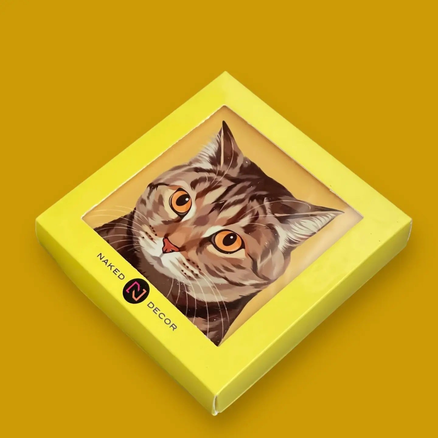 Coasters - Gray Tabby Cat