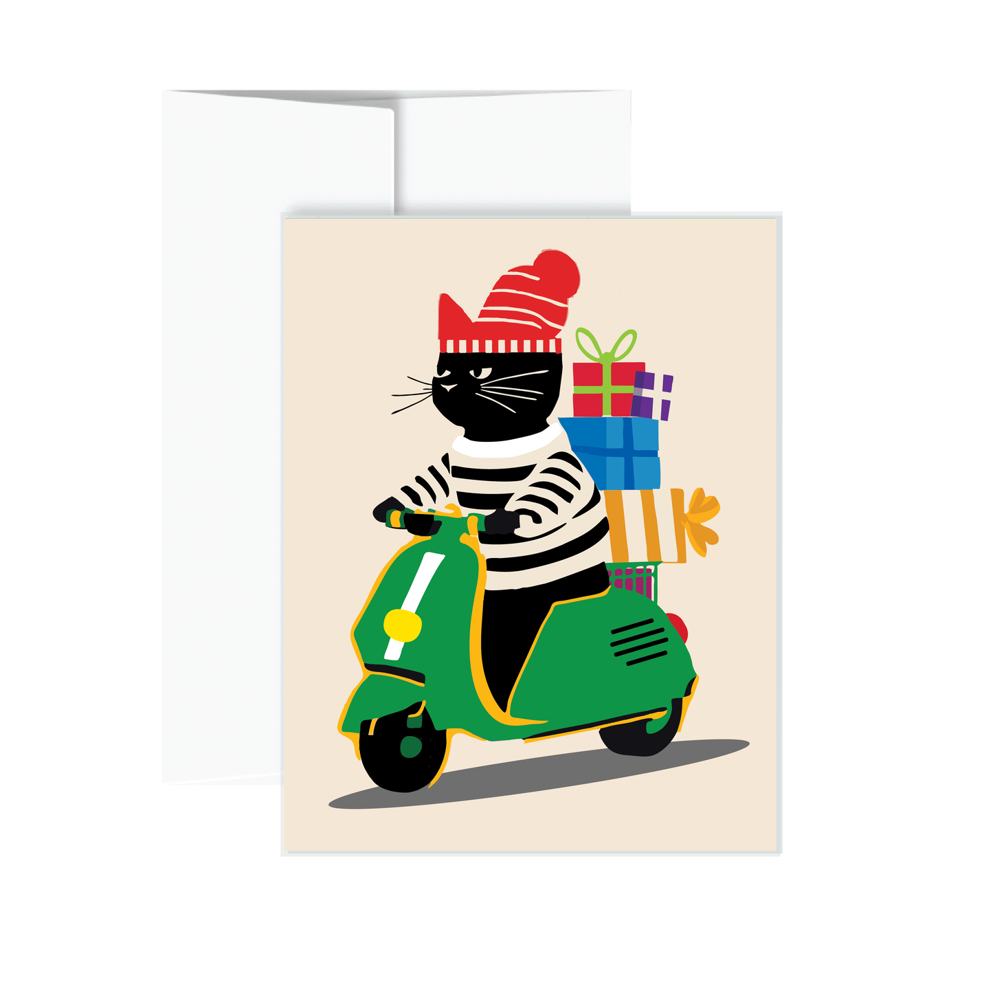 Motocat Holiday Card