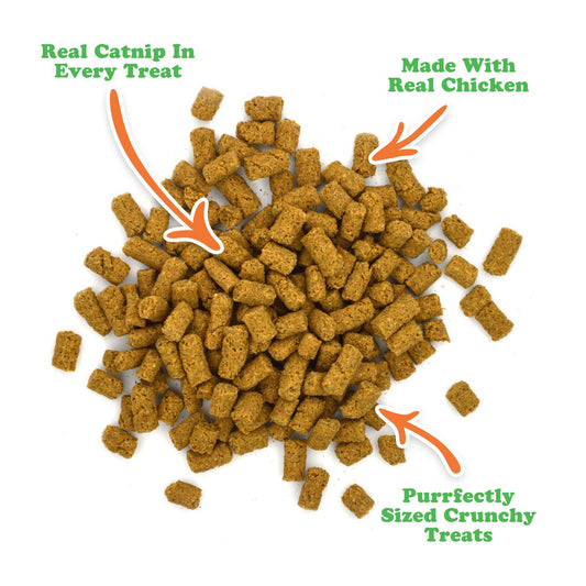 Meowijuana® Crunchie Munchies Chicken Cat Treats