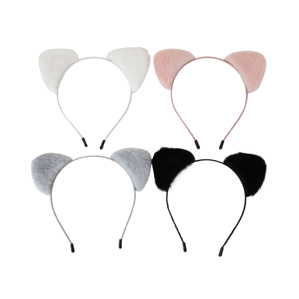 Headband Plush Cat Ears
