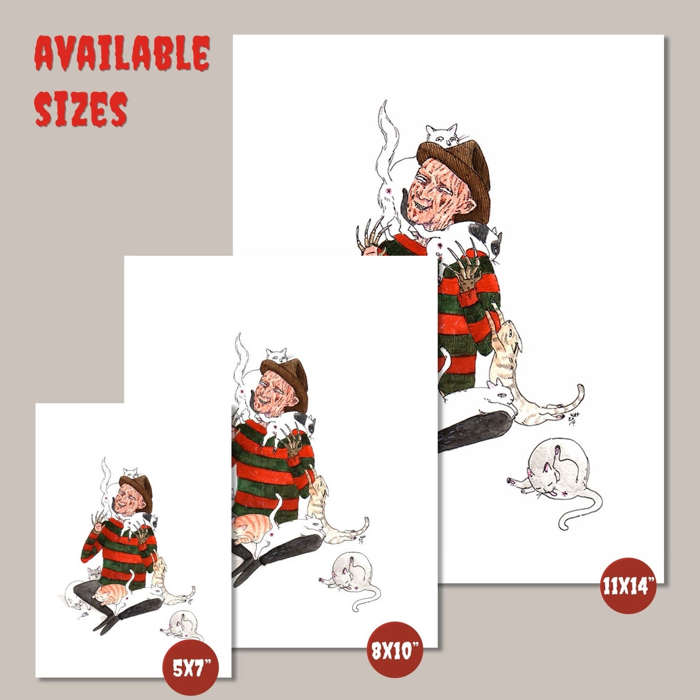 Horror Cats - Freddy