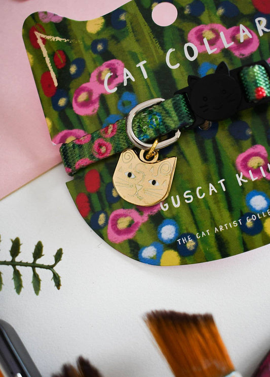 Artist Cat Collar - Guscat Klimt