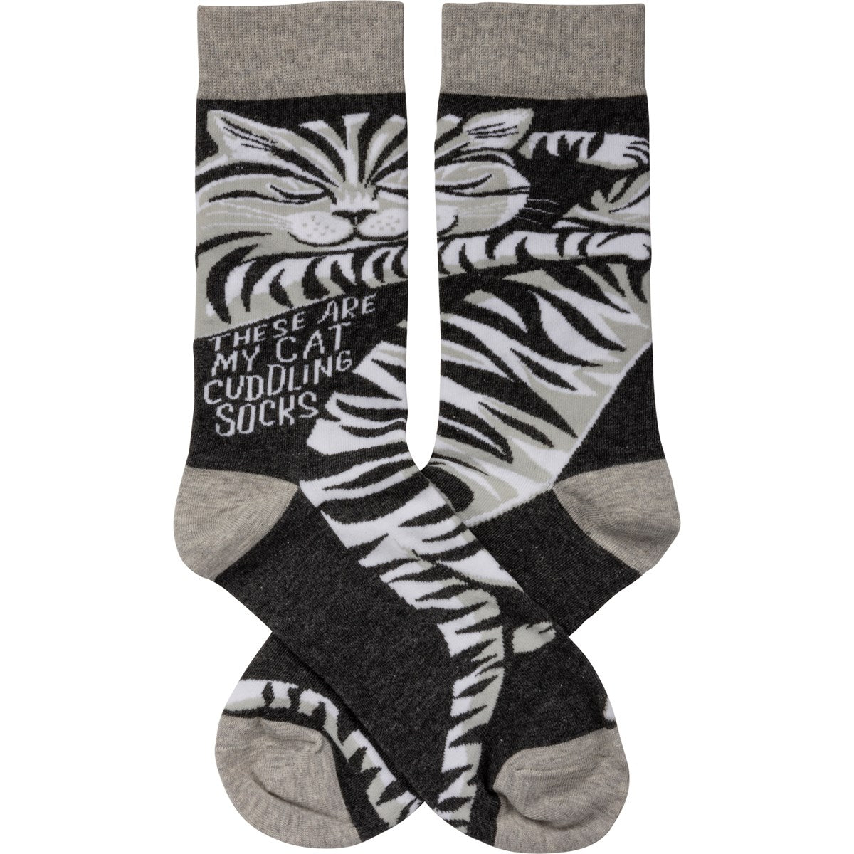 Socks - Cat Cuddling Socks