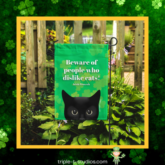 Cat Garden Flag