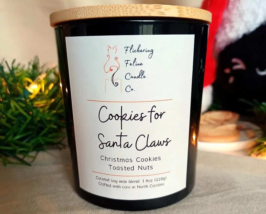 Scented candle - Cookies for Santa Claws