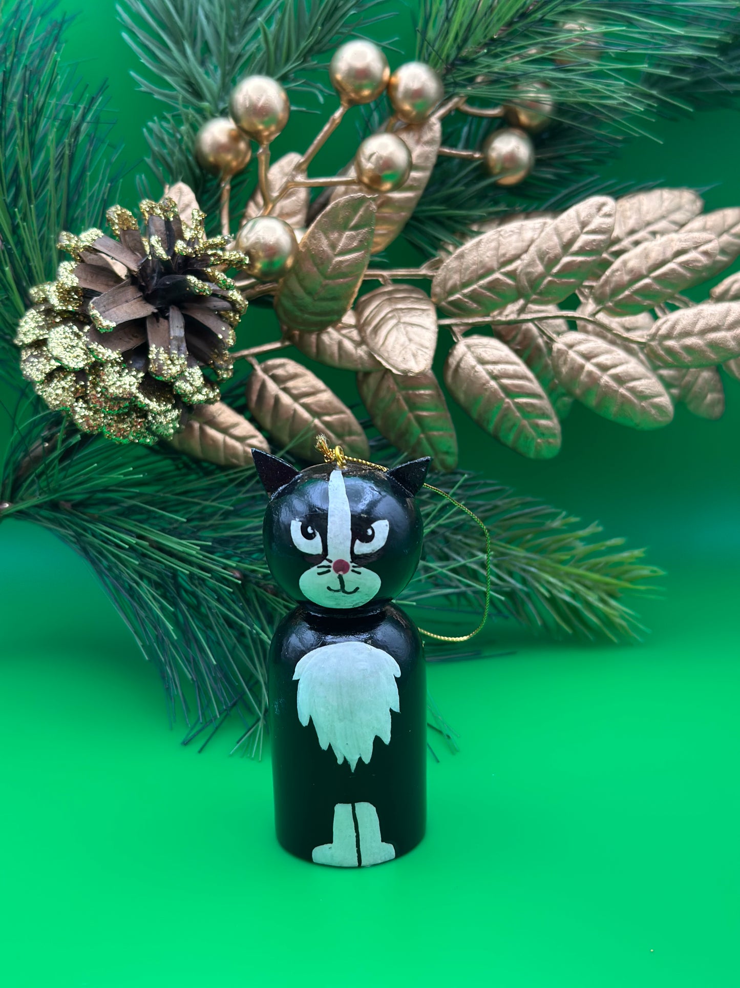 Cat Holiday Ornament