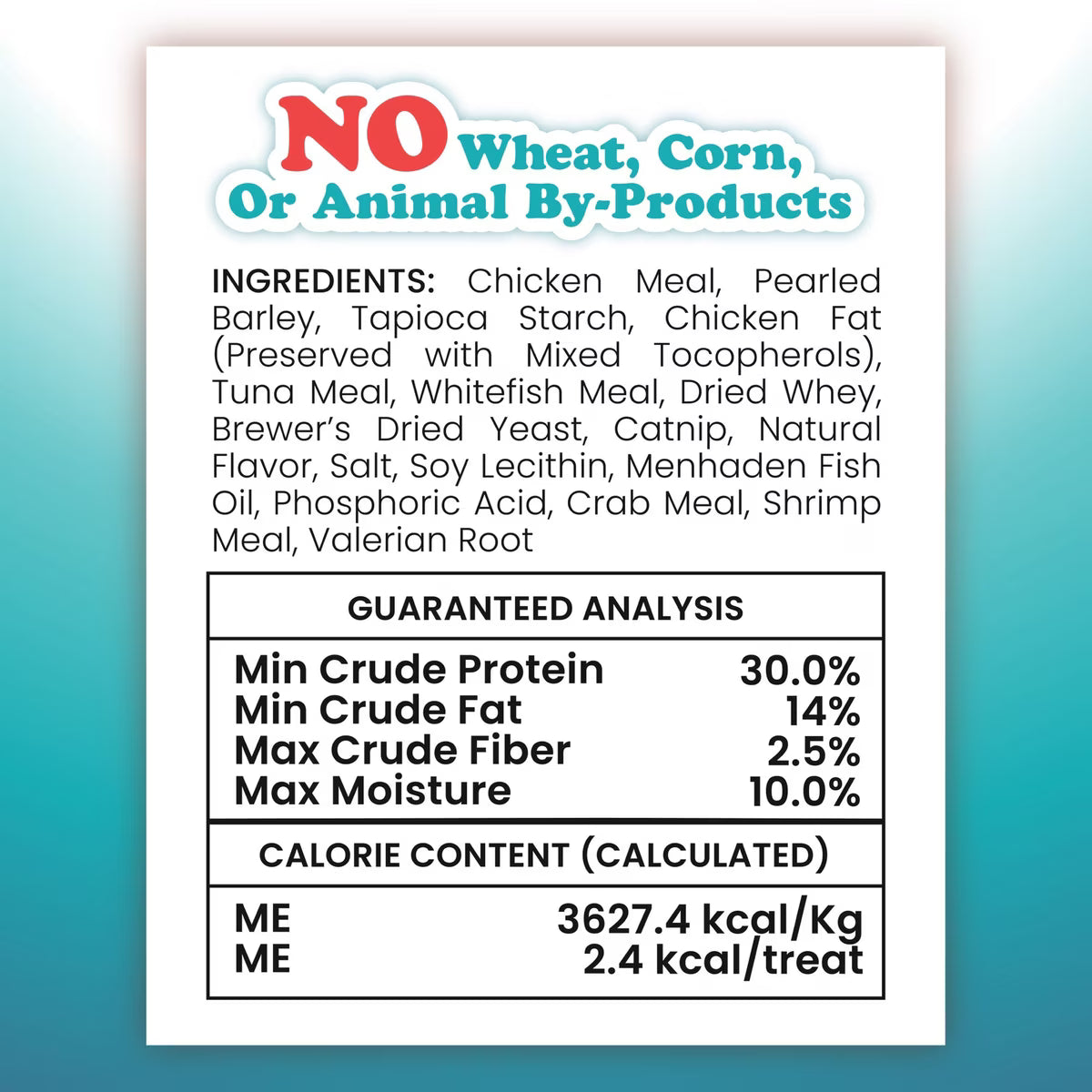 Meowijuana® Crunchie Munchies Seafood Medley Catnip Cat Treats
