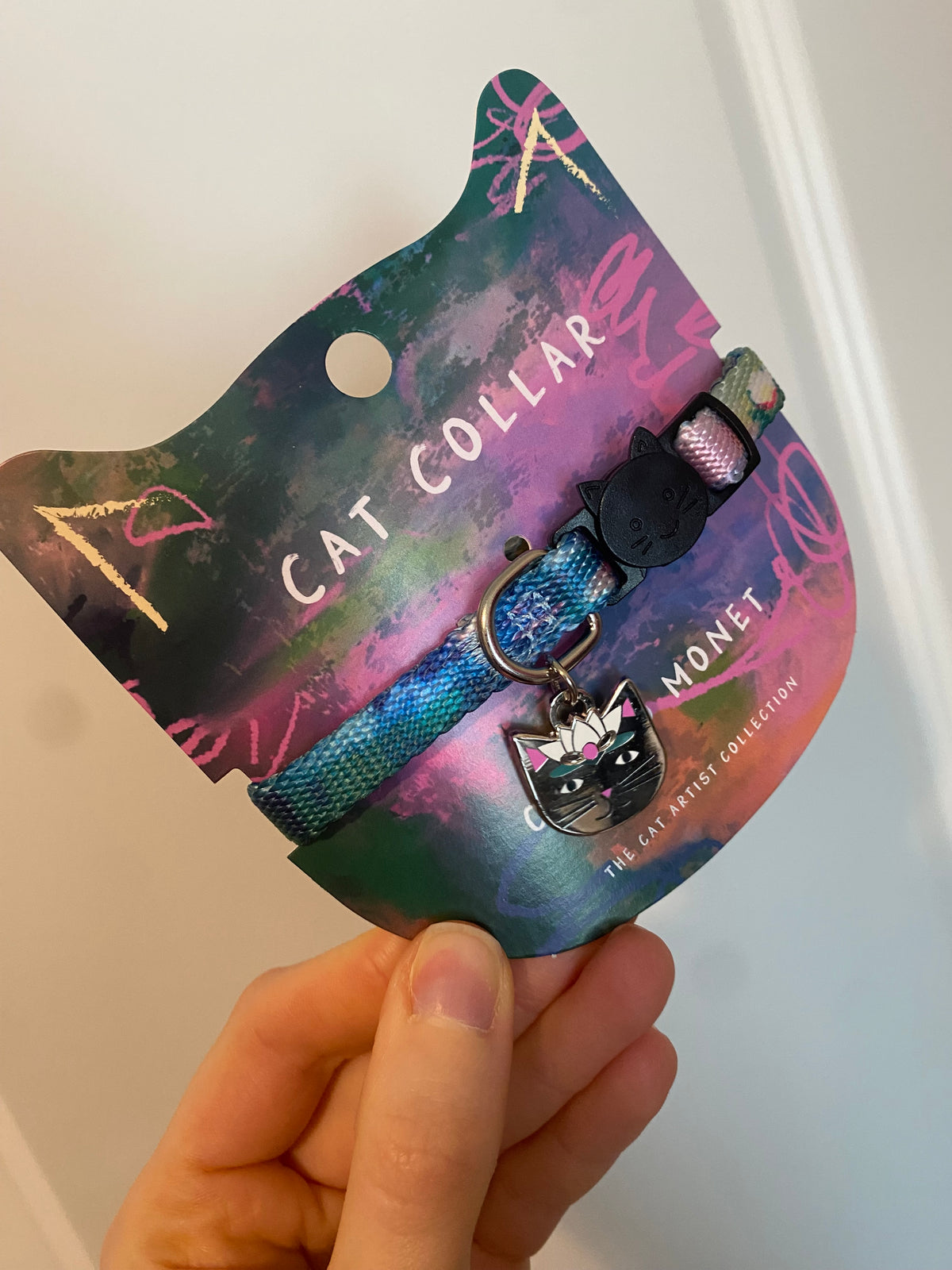 Artist Cat Collar - Clawed Monet