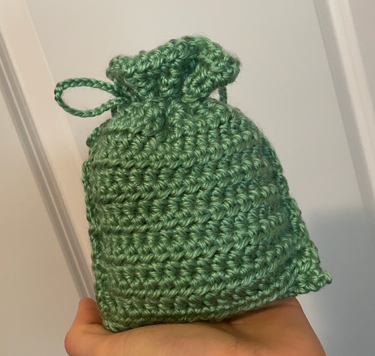Catnip Refillable Drawstring Bag