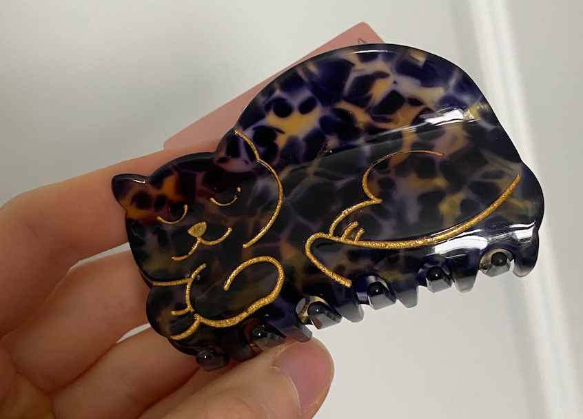 Maisie Cat Claw Clip