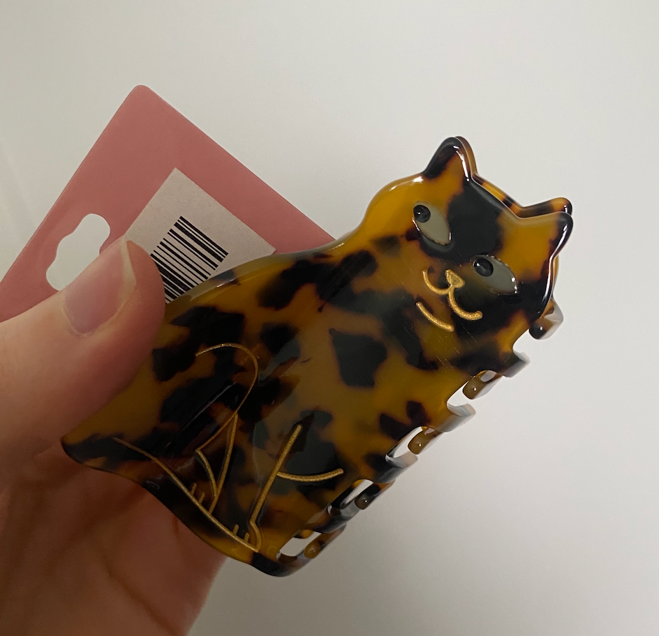 Maisie Cat Claw Clip