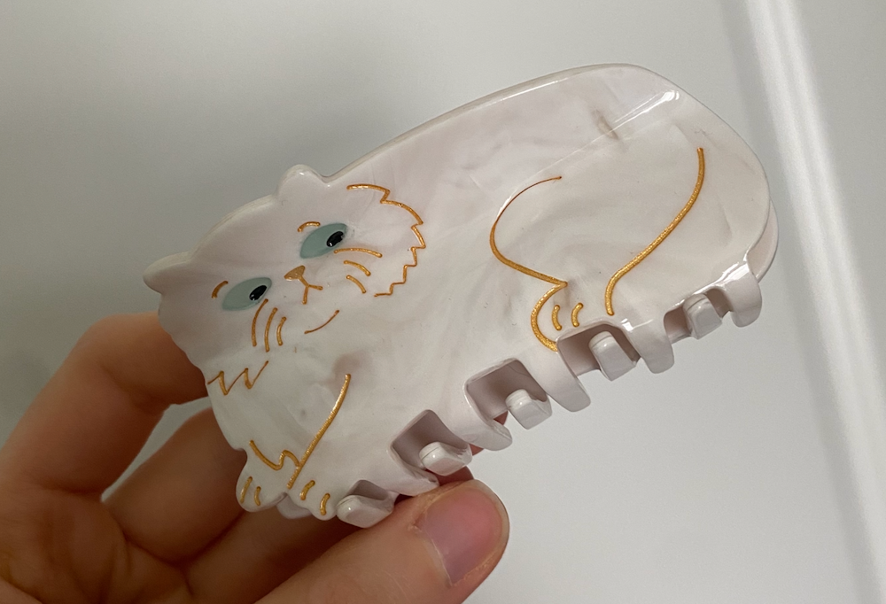 Maisie Cat Claw Clip