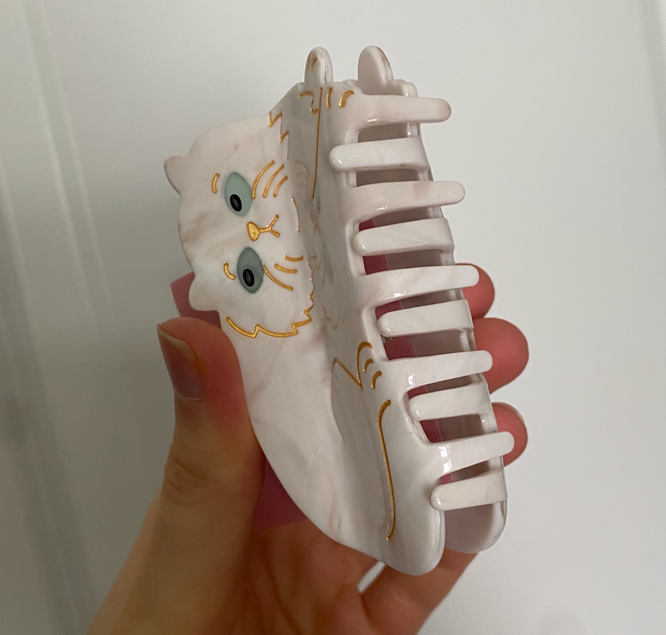 Maisie Cat Claw Clip