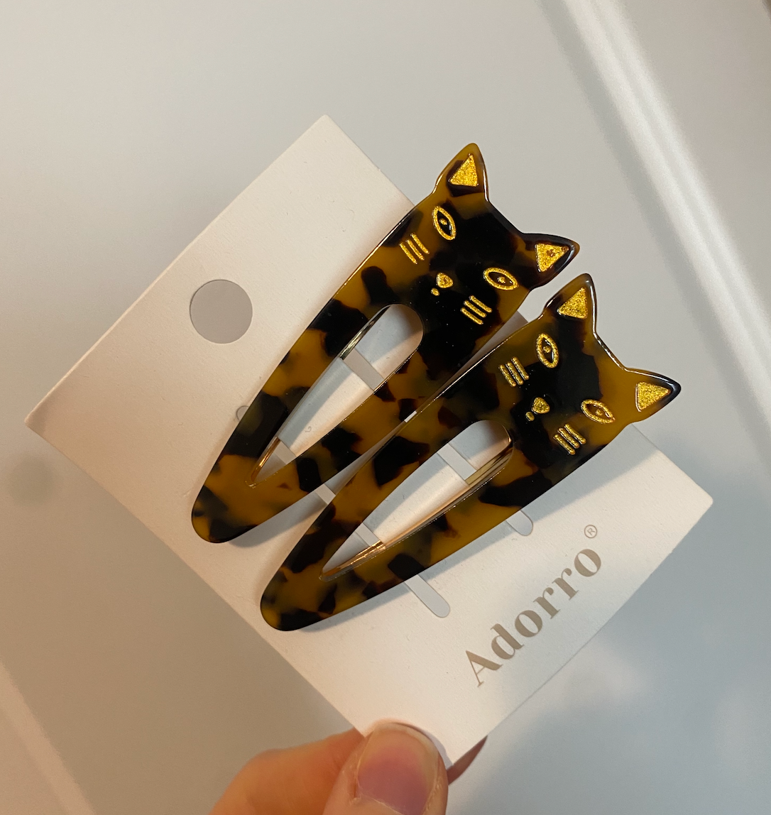 Cute Cat Hair Barrette Elodie Clip (Set of 2)