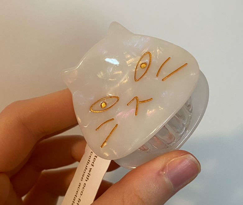 Small Grumpy Cat Claw Clip