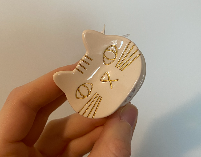 Cute Cat Small Claw Clip