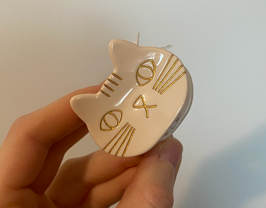 Cute Cat Small Claw Clip
