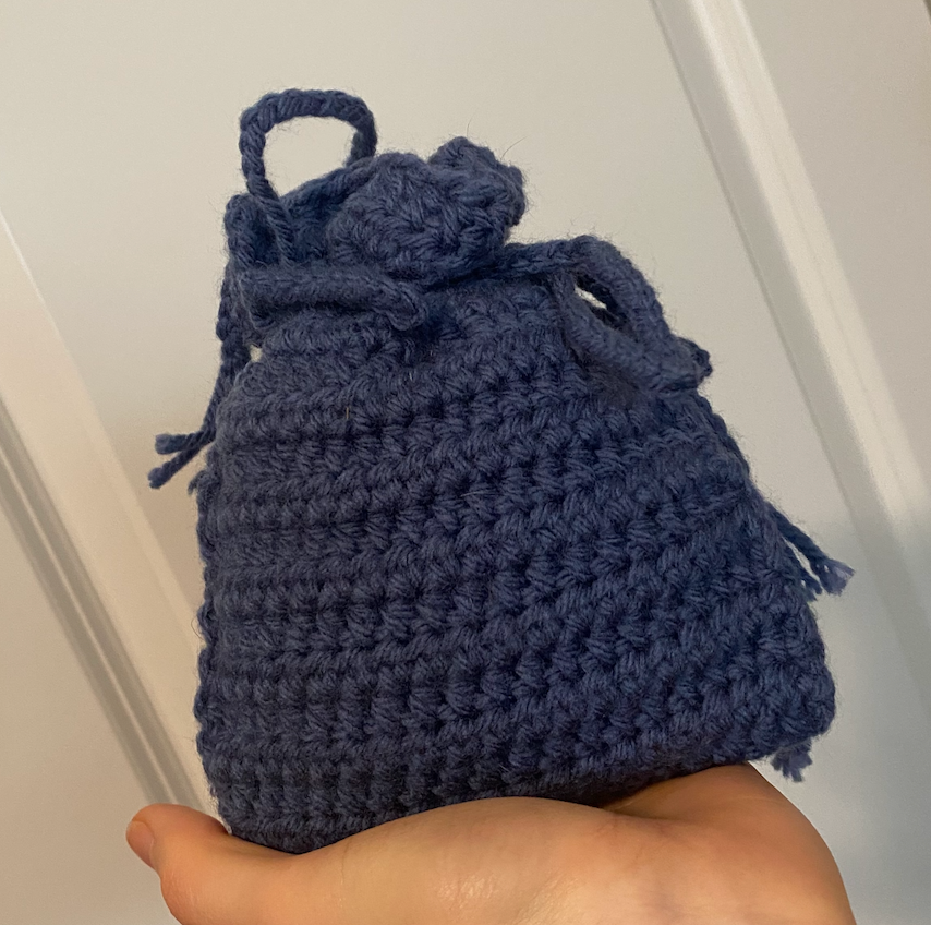 Catnip Refillable Drawstring Bag