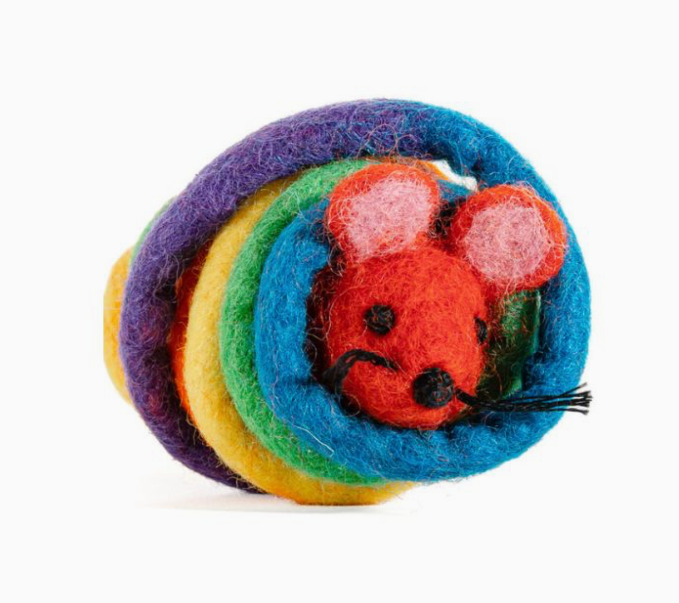 Wool Mouse Cat Toy With 6-Foot-Long Tail