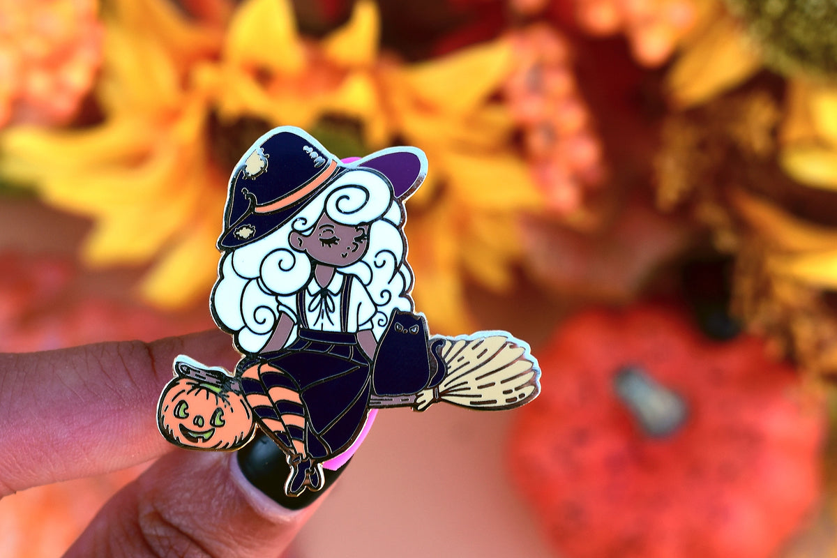 Magic Witch Enamel Pin