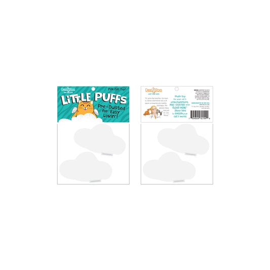 Little Puff - 2 Pk - Plush Cloud Cat Toy