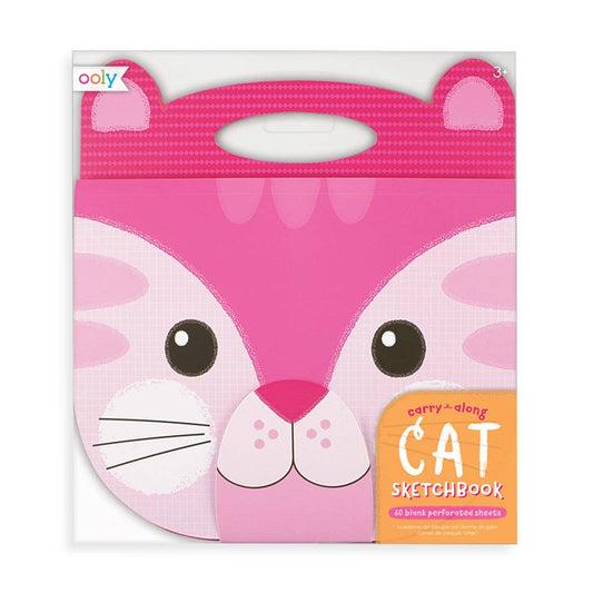 Carry Along Sketchbook - Pink Cat