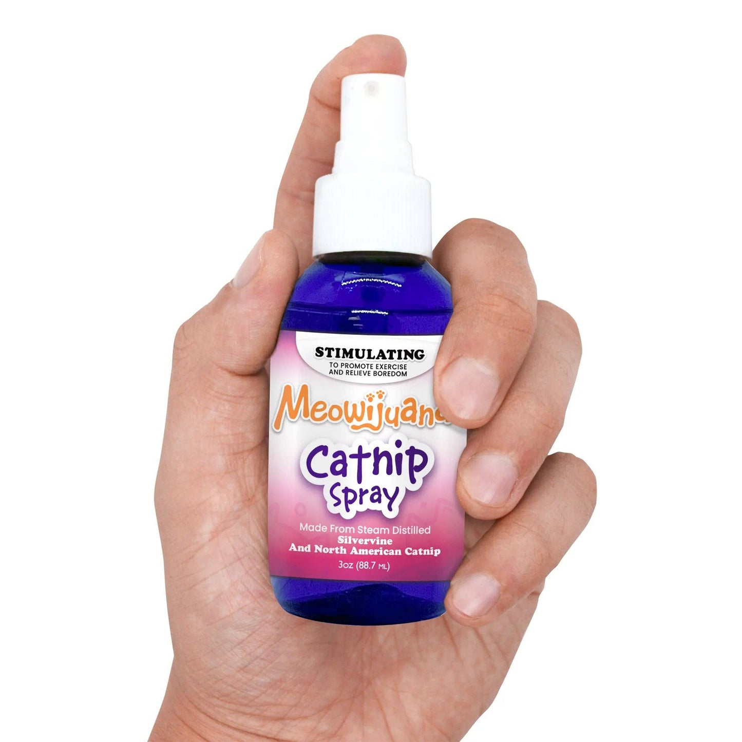 Meowijuana® Catnip & Silvervine Spray - 3 oz.