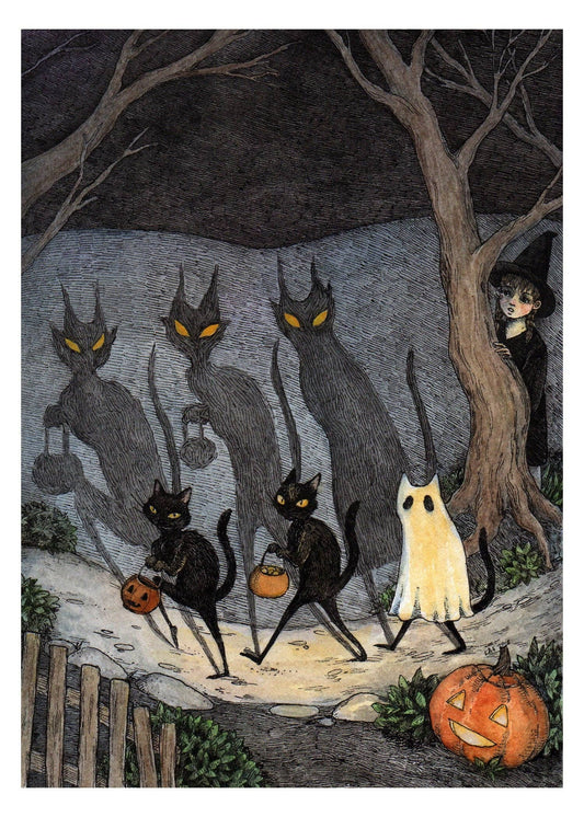 The Bad Luck Gang art print