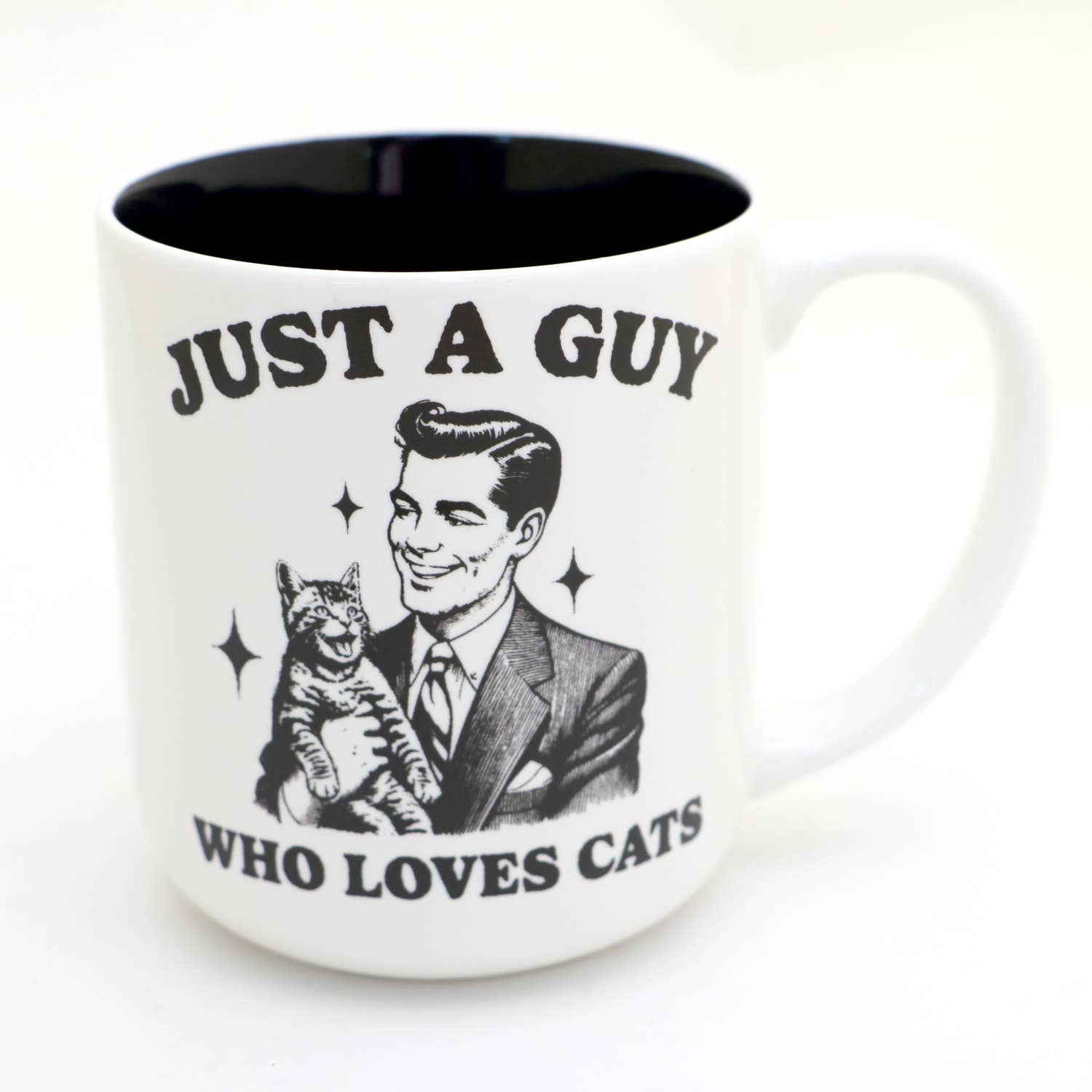 Just a Guy Who Loves Cats mug