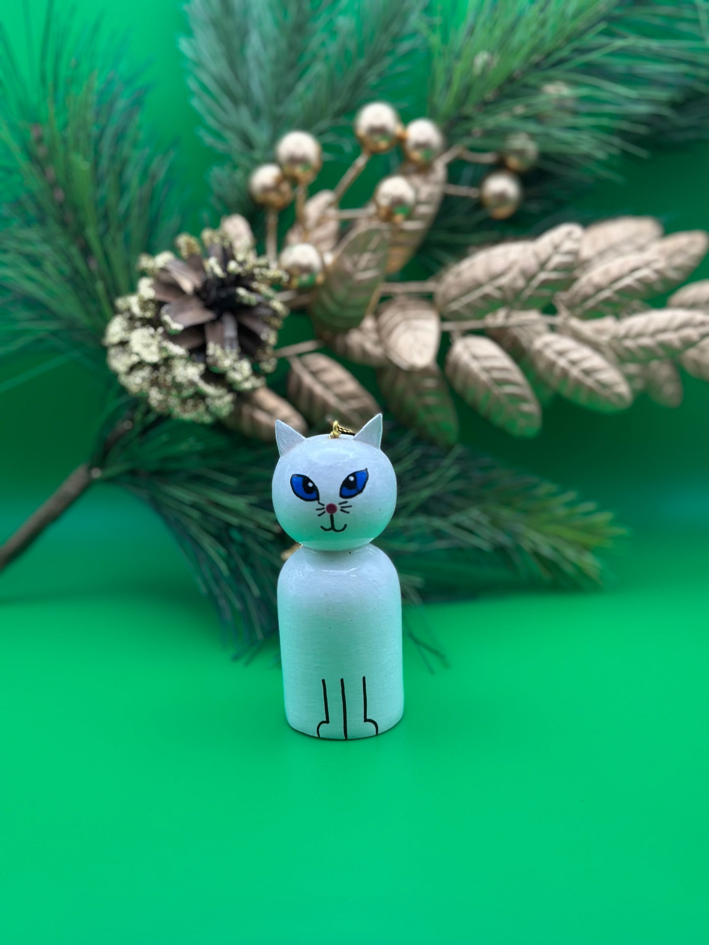 Cat Holiday Ornament