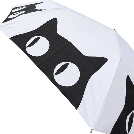 Umbrella - Big Eyes Black Cat