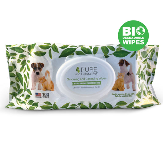 Grooming & Cleansing Wipes for Pets