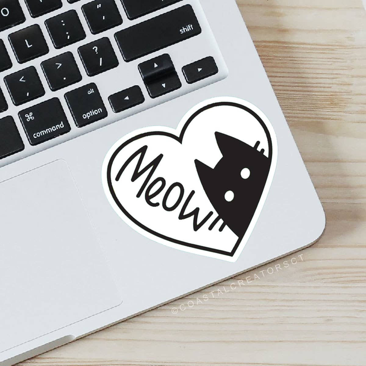 Cat Meow Vinyl Sticker