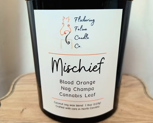 Cat Inspired Candle - Mischief