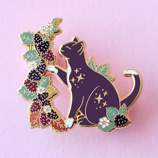 Fall Blackberry cat