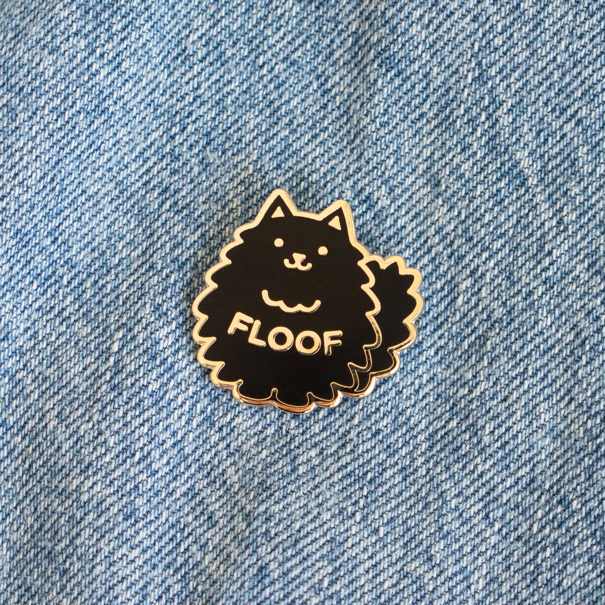 Floof Enamel Pin