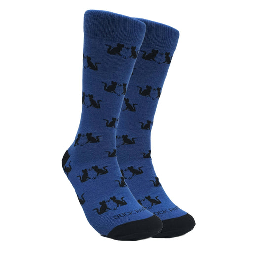 Cat Silhouette Socks
