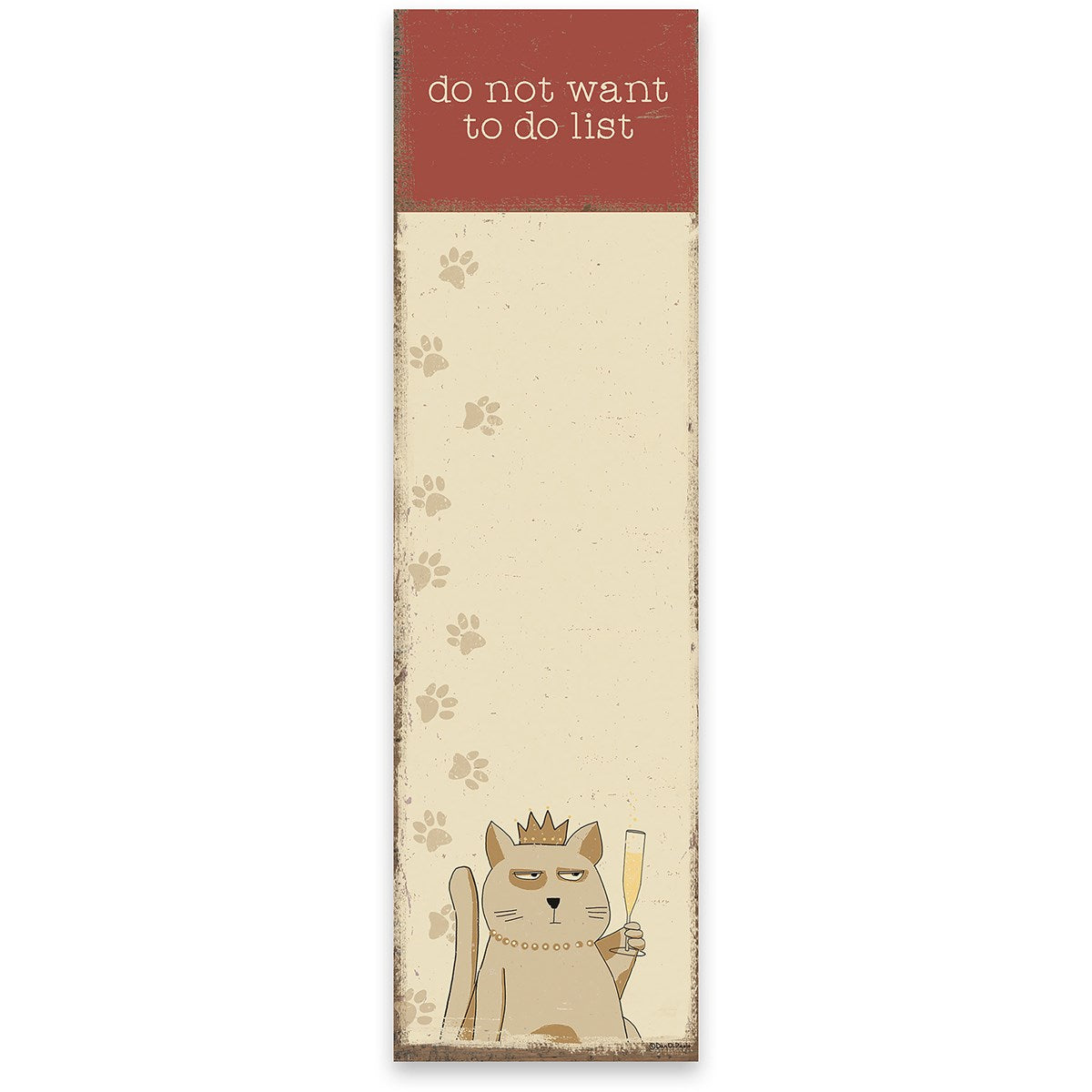List Notepad - Do Not Want To