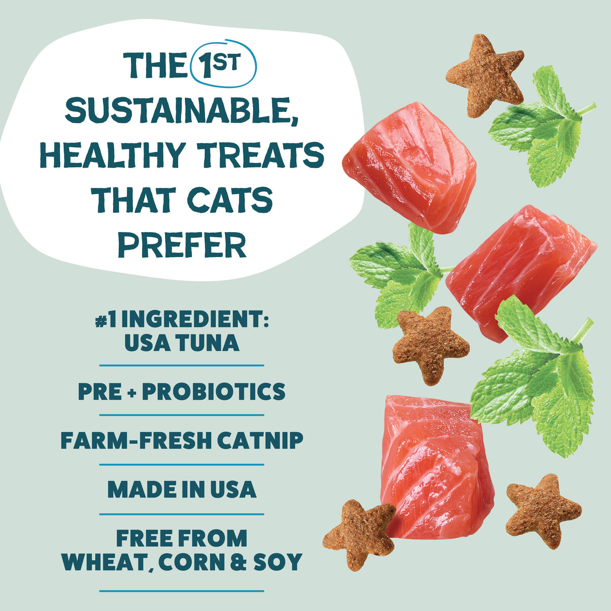 Catnip N Chill (fka Fintastic Catnip) Crunchy Cat - Tuna