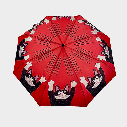 Umbrella - Tuxedo Cat Made from Scratch