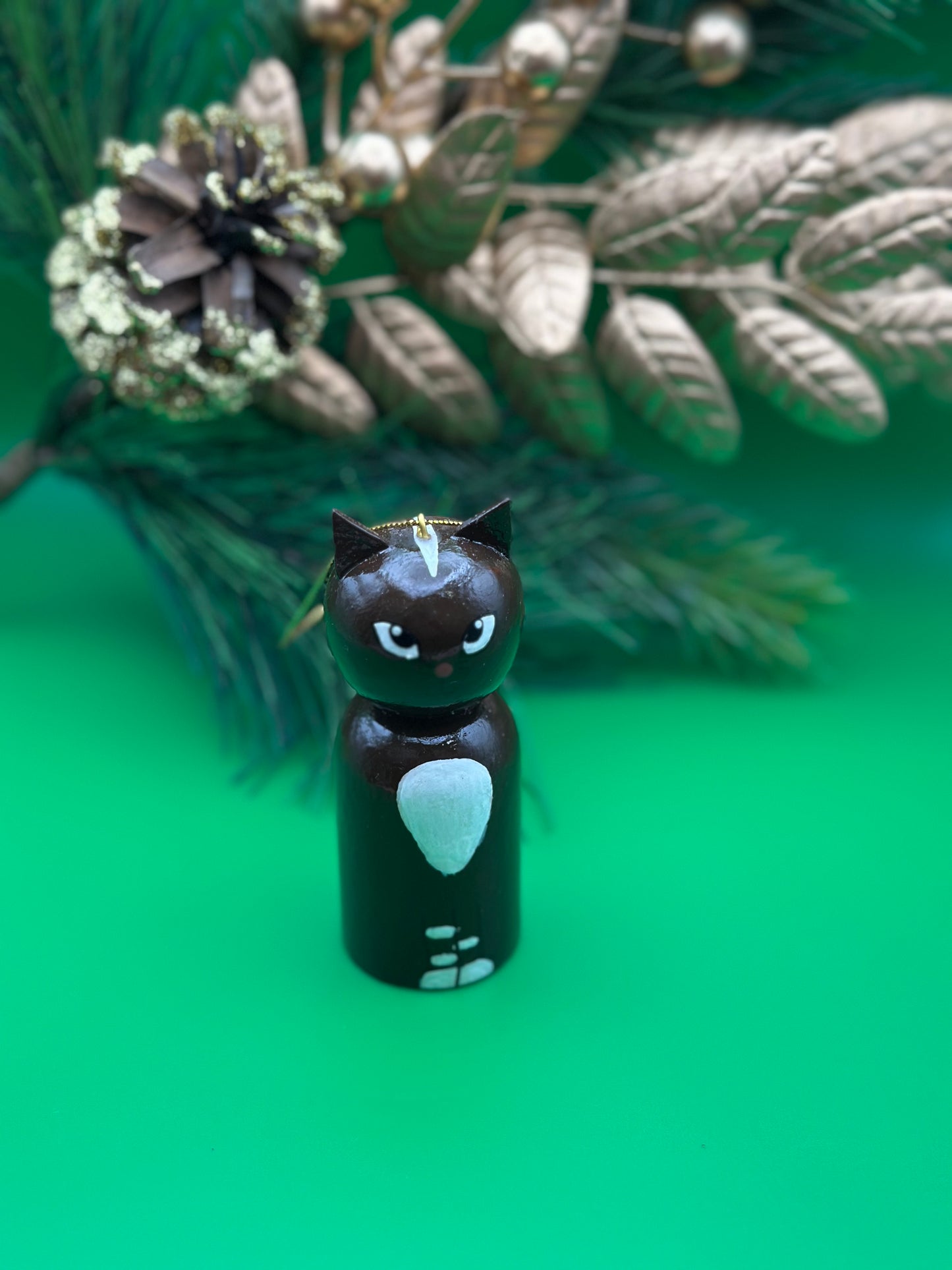 Cat Holiday Ornament