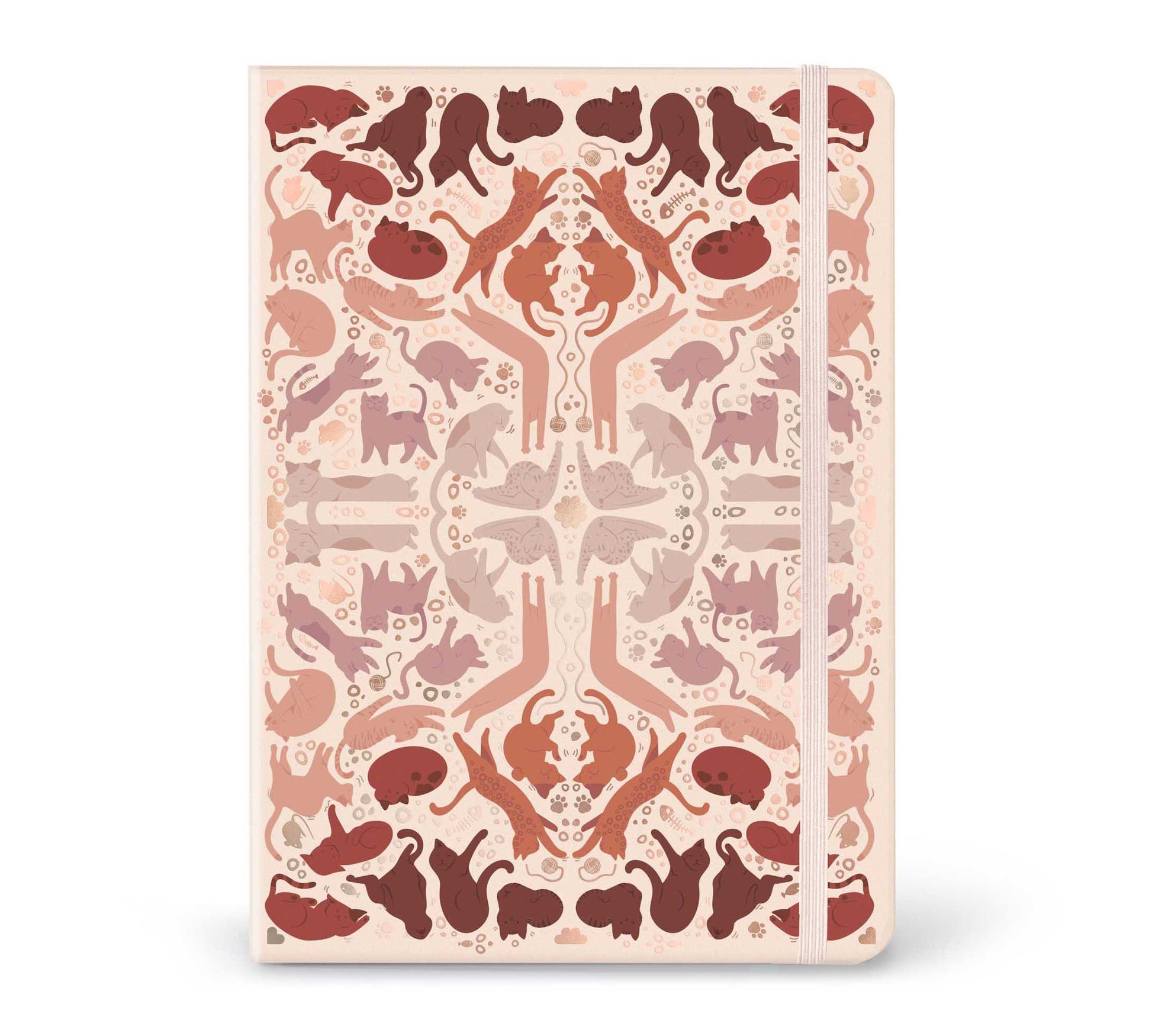 Notebook Yoga Cats Journal
