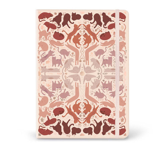 Notebook Yoga Cats Journal