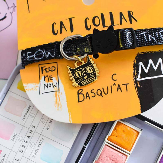 Artist Cat Collar - BASQUIcat