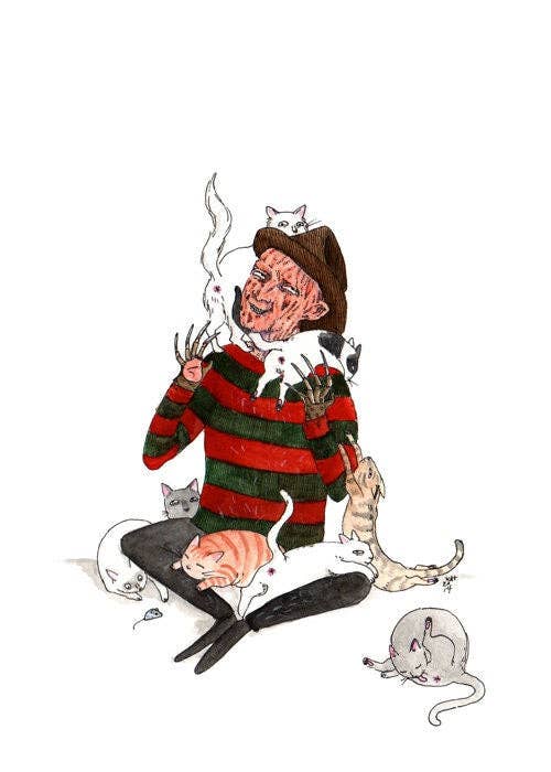 Horror Cats - Freddy