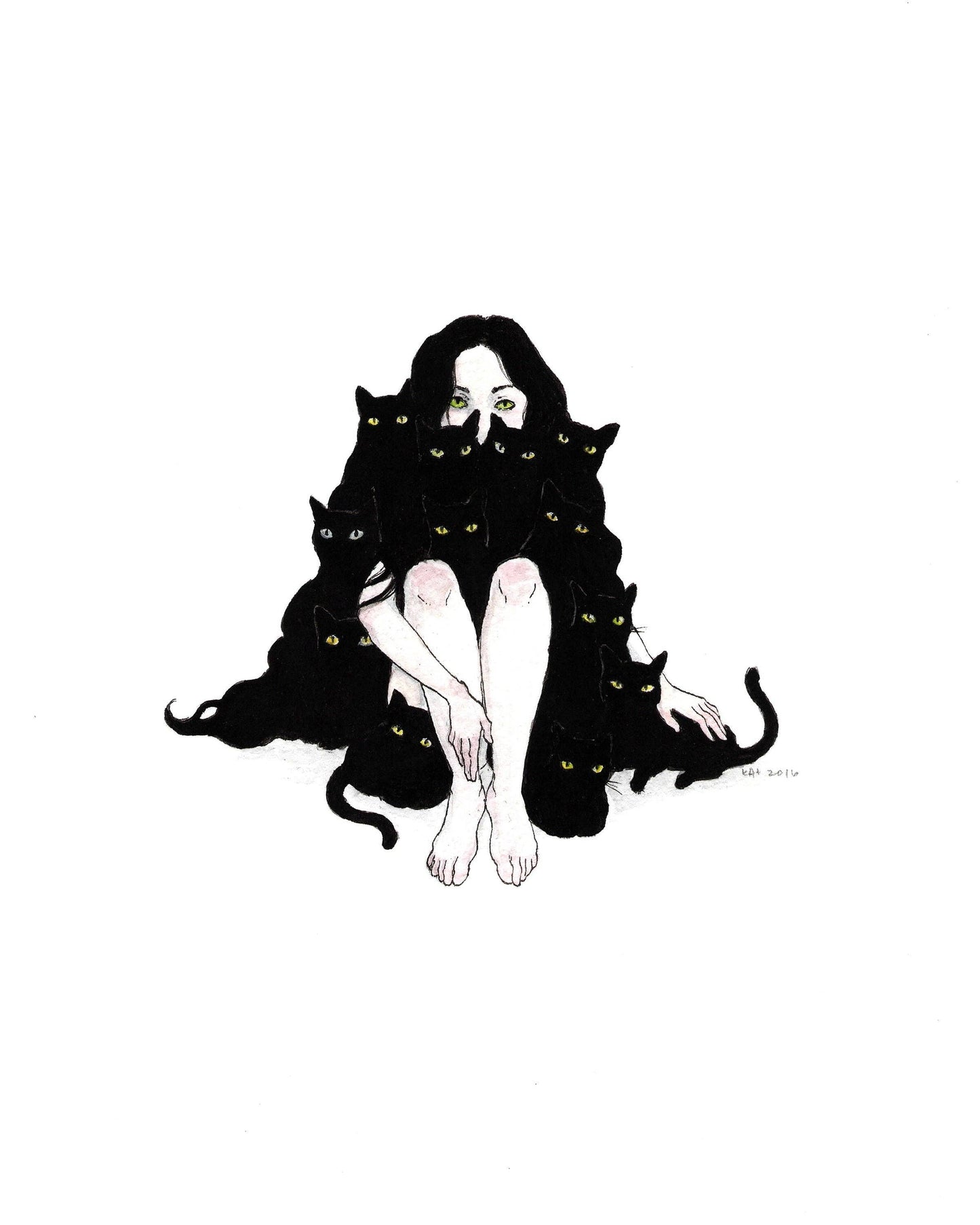 Familiars Art Print