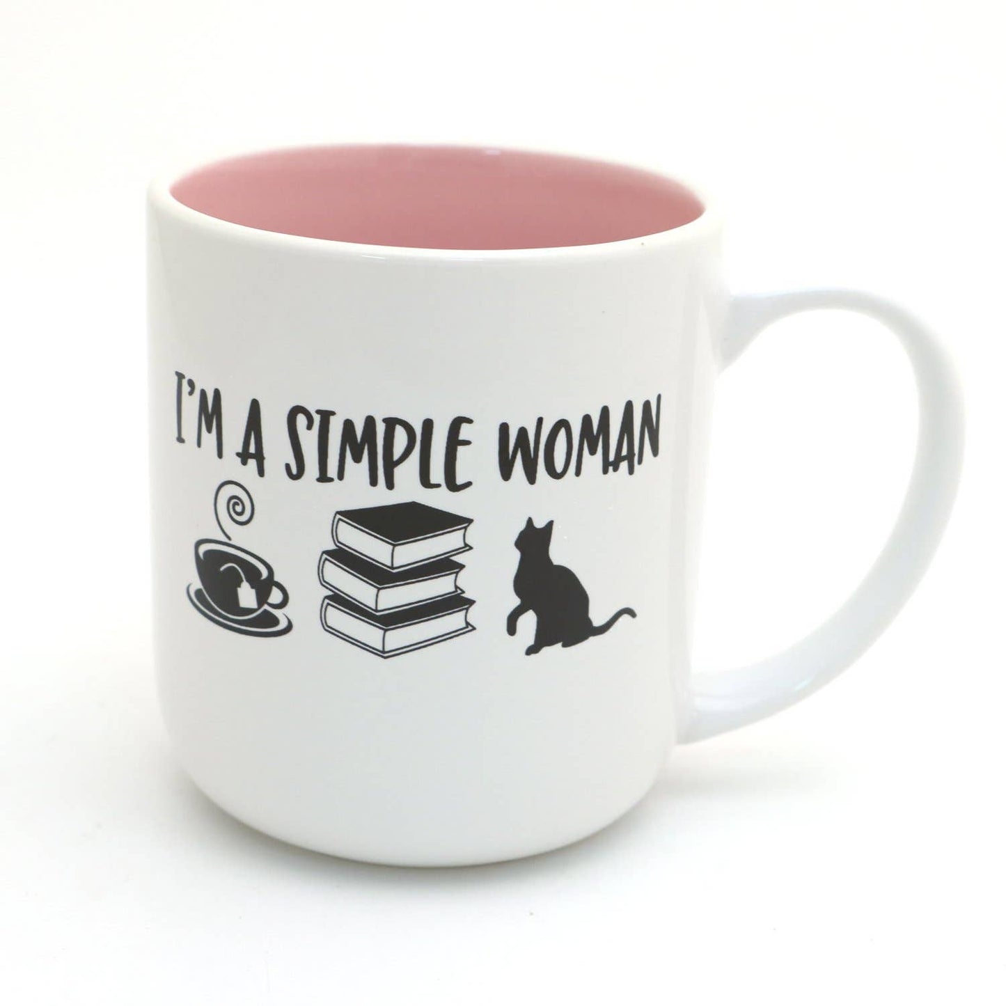 Mug - Books, Cats and Tea, I'm a Simple Woman